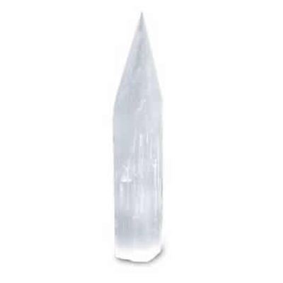 Selenite Point Large